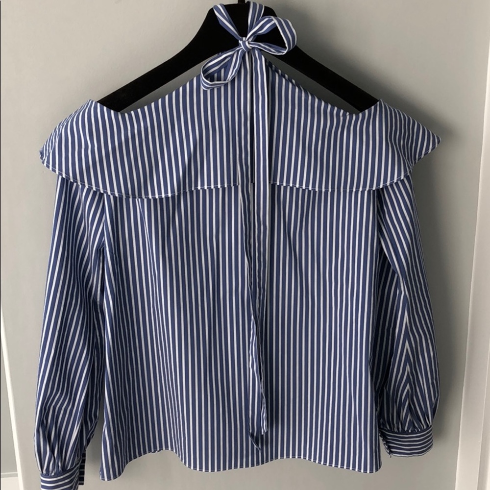 L’Academia Striped Blouse